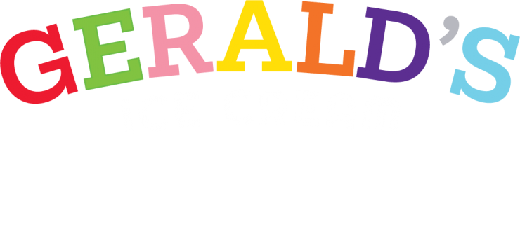 Gerald's Ice Cream Logo graphic